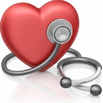 A heart and a stethoscope illustrate pacemakers in treating heart rhythms.